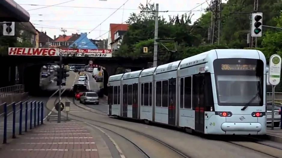 Lokal jernbanetransport i Bochum - indtryk (2011)