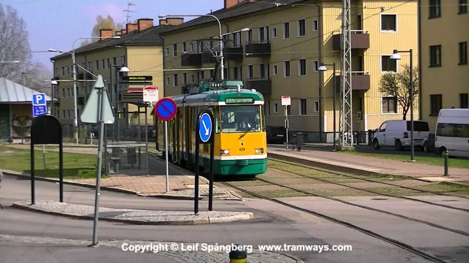 Norrköping Sporveje, del 30, Sandbyhov - Breda Vägen