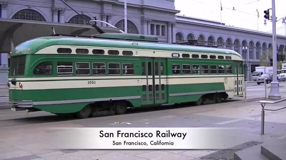 San Francisco, CA PCC Trolley Vogne