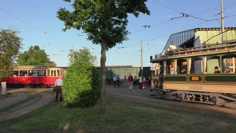 Schönberger Strand Sporvognsmuseum den 4. juni 2016