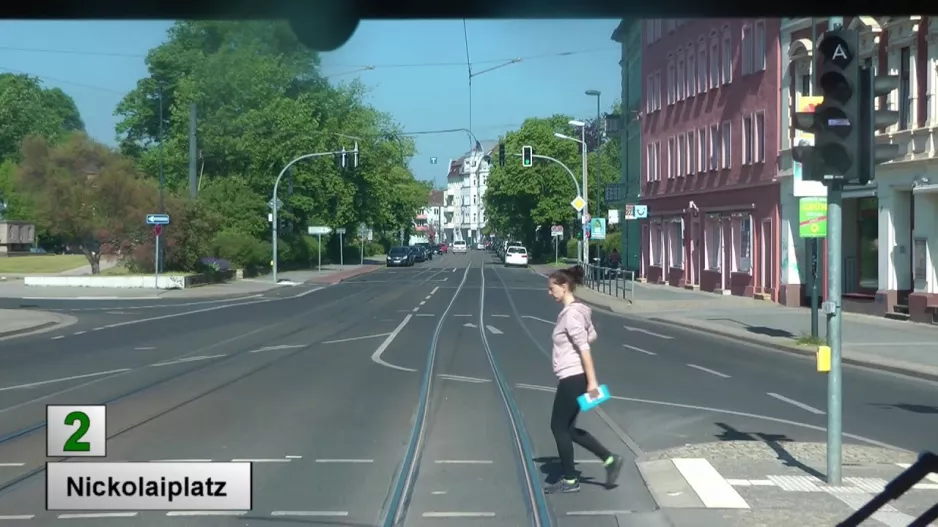 Sporvogn Brandenburg an der Havel linje 2 (2019)