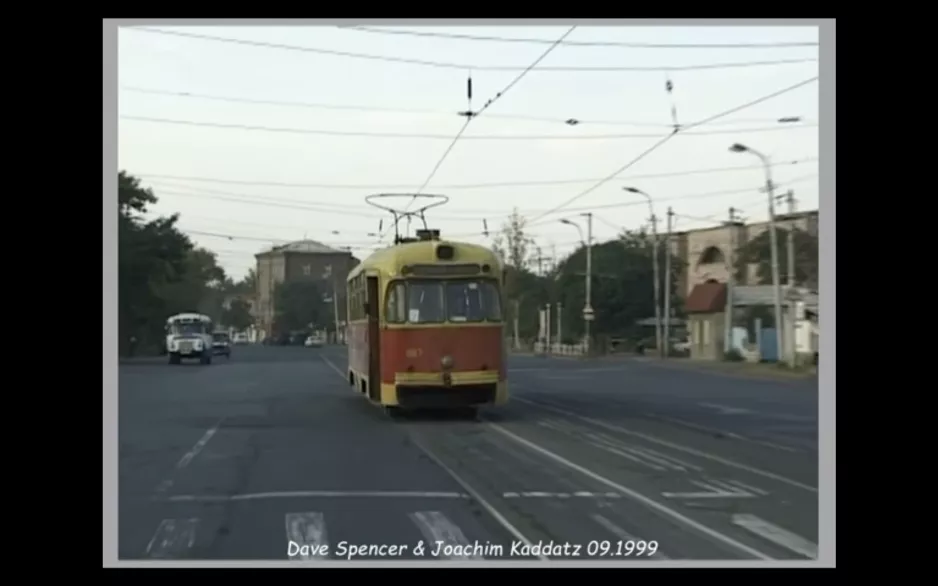 Sporvogne i Jerevan (Armenien)
