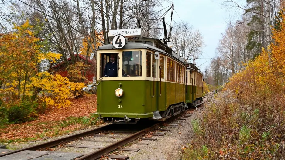 Sporvogne i Malmköping - efterår 2024