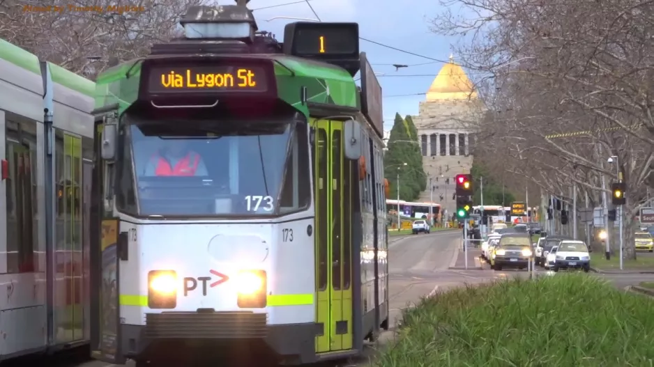 Sporvogne i Melbourne, Australien 2017 - The Largest Tram Network in the Wold!!!!