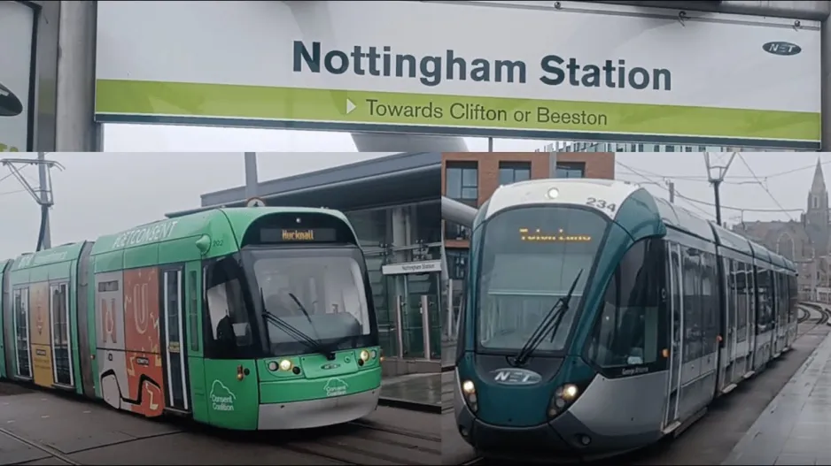 Sporvogne i Nottingham