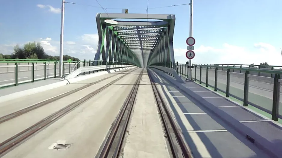 Sporvognslinje 3 Bratislava, Slovakiet (2016)