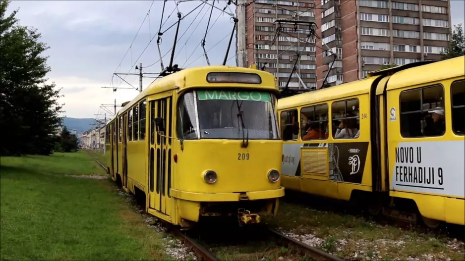 Strassenbahn i Sarajevo 2016