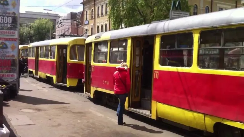 Tatra T3-sporvogne i Kiev/Kiev, Ukraine