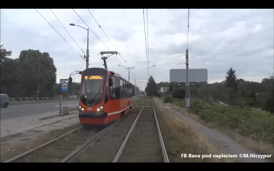 Tramwaje Śląskie - Linje 46. Chorzów Metalowcy - Bytom Silesian University of Technology